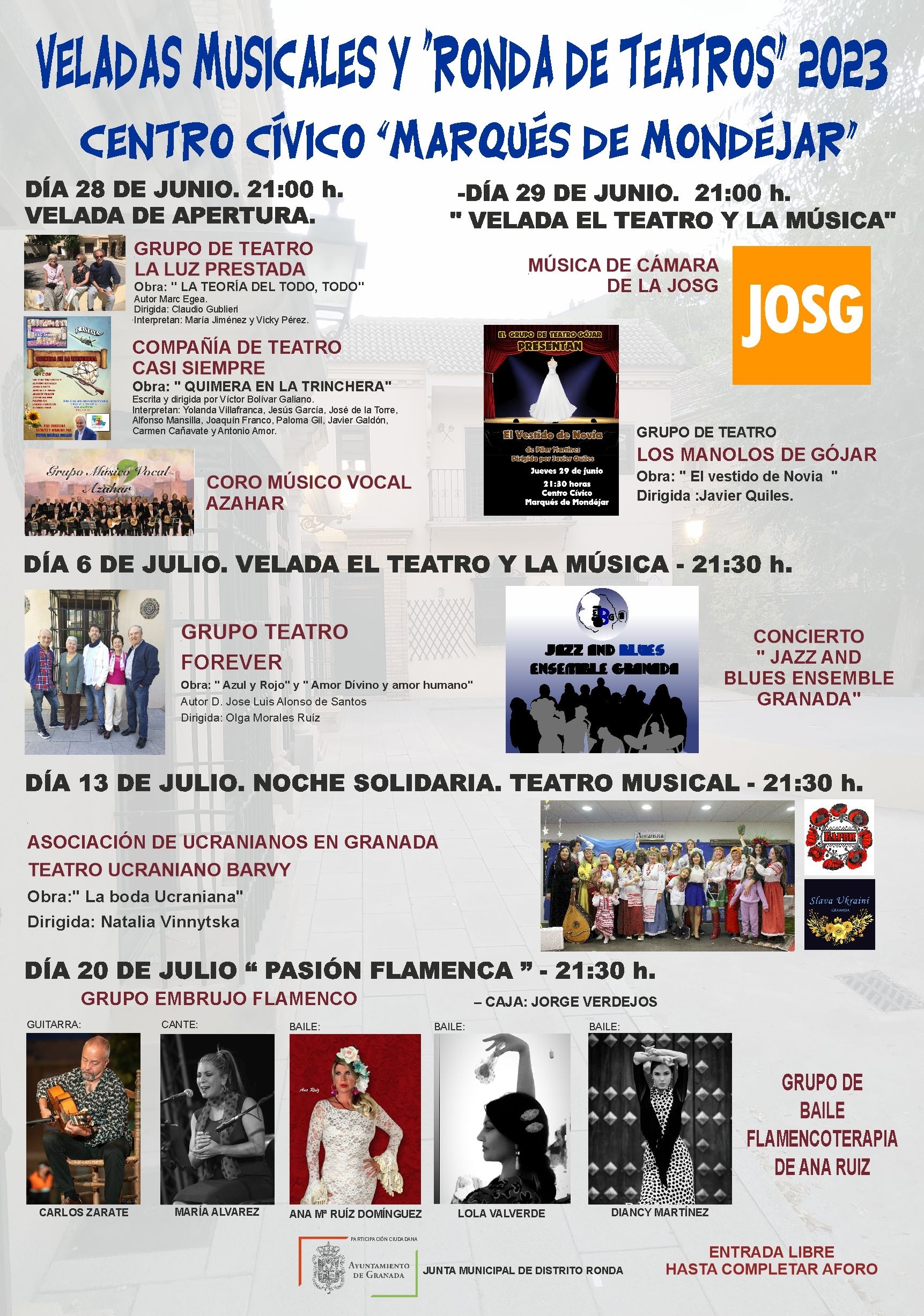 ©Ayto.Granada: VELADAS MUSICALES Y 